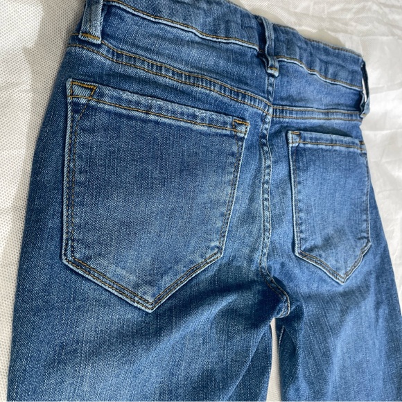 FP Free People Skinny Jeans Women's Size W24 Blue Mid Rise Medium Wash 5-Pocket - Picture 11 of 14